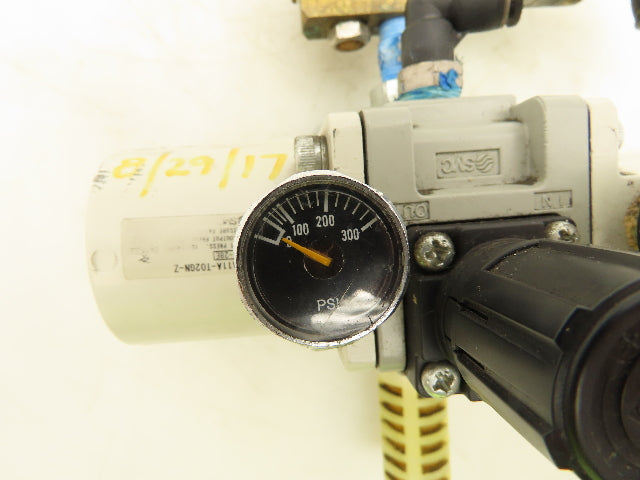 SMC VBA11A-T02GN-Z Pneumatic Booster Regulator Spool Valve 1/4" NPT