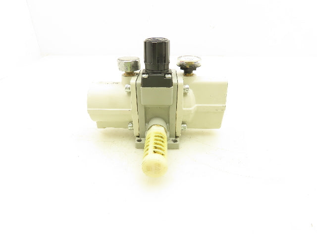 SMC VBA11A-T02GN-Z Pneumatic Booster Regulator Spool Valve 1/4" NPT