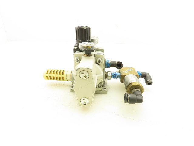 SMC VBA11A-T02GN-Z Pneumatic Booster Regulator Spool Valve 1/4" NPT
