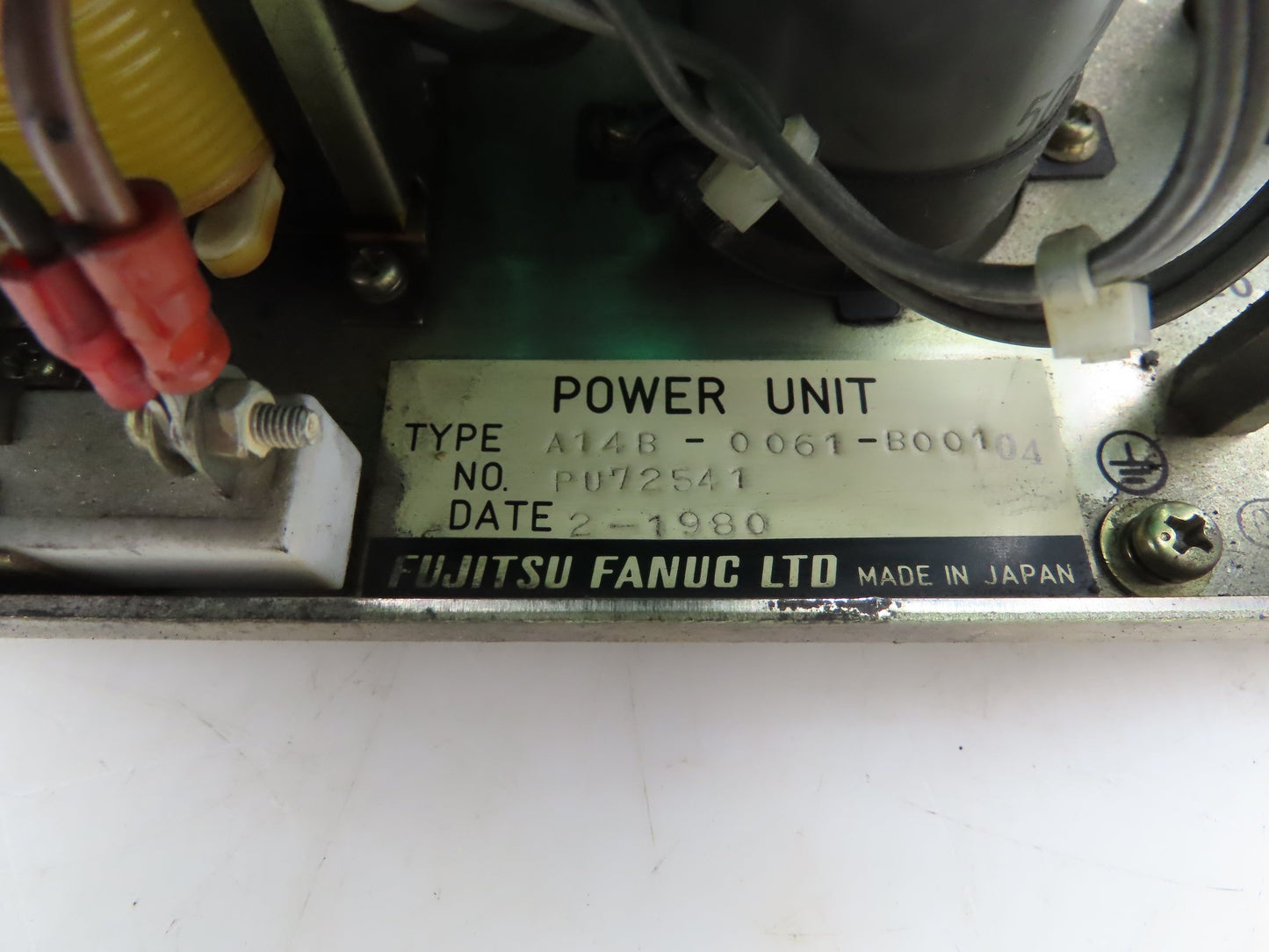 Fanuc A14B-0061-B00104 Power Unit Power Supply 220V 5A