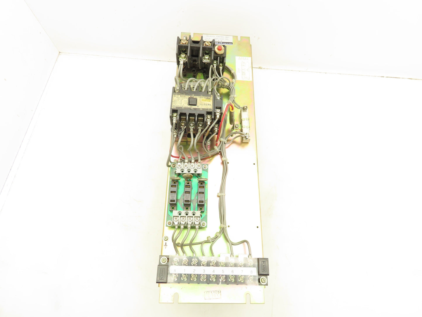 Fanuc A06B-6045-H001/H002 Velocity Control Unit No Circuit Board
