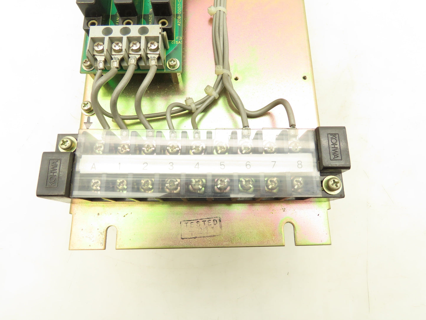 Fanuc A06B-6045-H001/H002 Velocity Control Unit No Circuit Board
