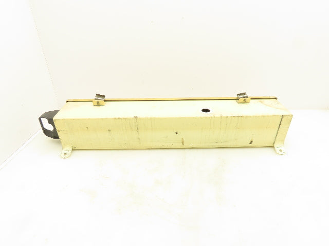 Hoffman F-44T24HC Hinged Cover Wiring Trough Electrical Box Gutter 24x4x4"