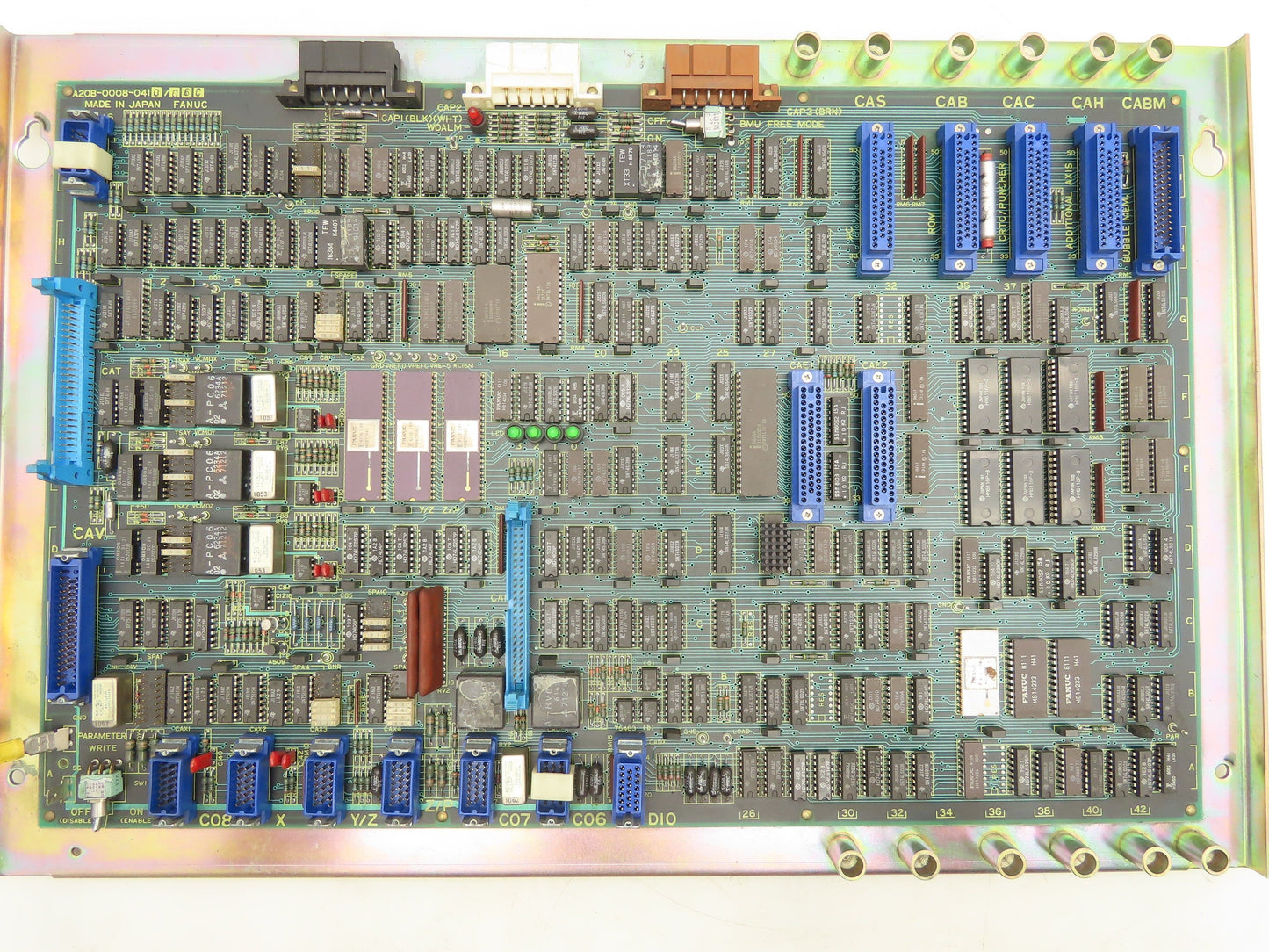 Fanuc A20B-0008-0410/06C Mazak Slant Mother Board Control Panel Error Code