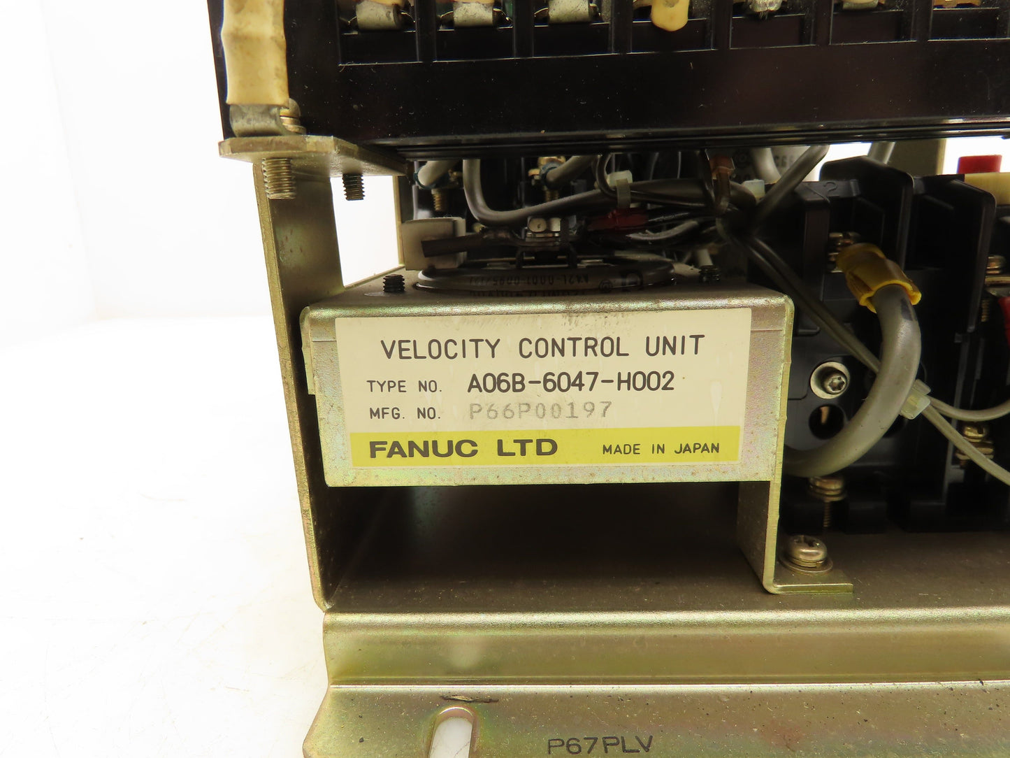 Fanuc A06B-6047-H002 Velocity Control Unit A20B-0009-0320/15E