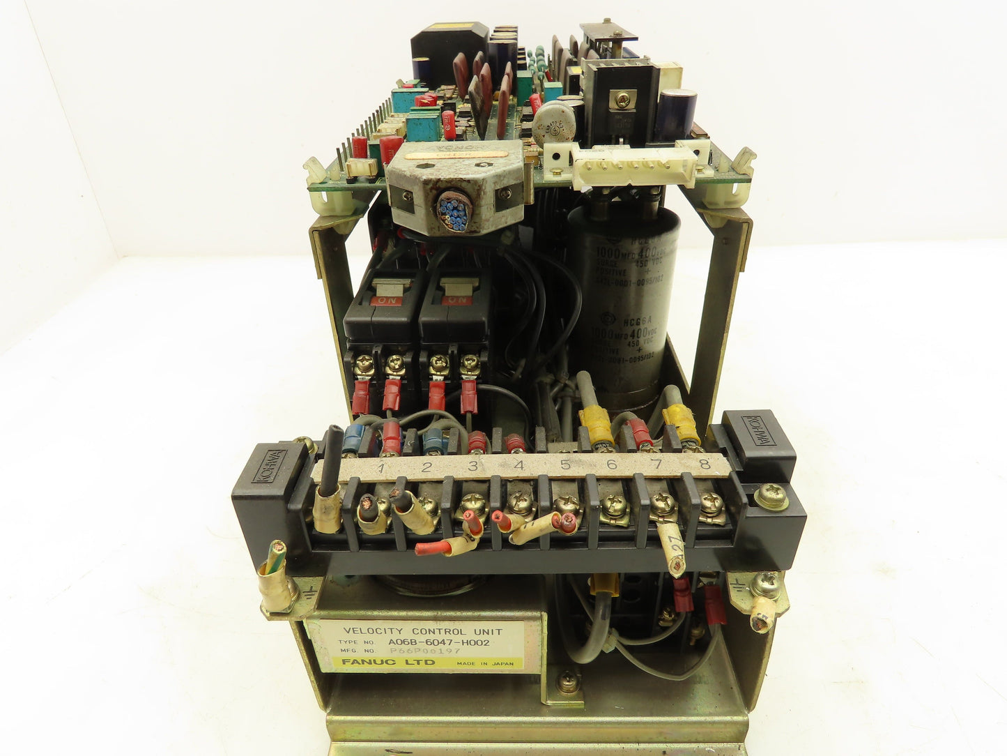 Fanuc A06B-6047-H002 Velocity Control Unit A20B-0009-0320/15E