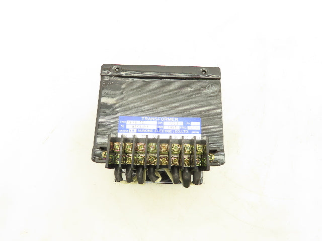 Nunome Electric NESB-A21 Industrial Transformer 1PH 200/220 PRI 100/110 SEC
