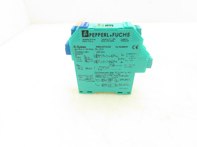 Pepper Fuchs KFDS-SOT2-Ex2 Switch Amplifier 2-Channel Isolated 20-30VDC