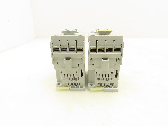 Allen-Bradley 100-C09*10 Contactor 600VAC 25A 24V Coil Series A Lot Of 2