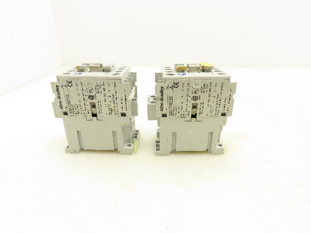 Allen-Bradley 100-C09*10 Contactor 600VAC 25A 24V Coil Series A Lot Of 2