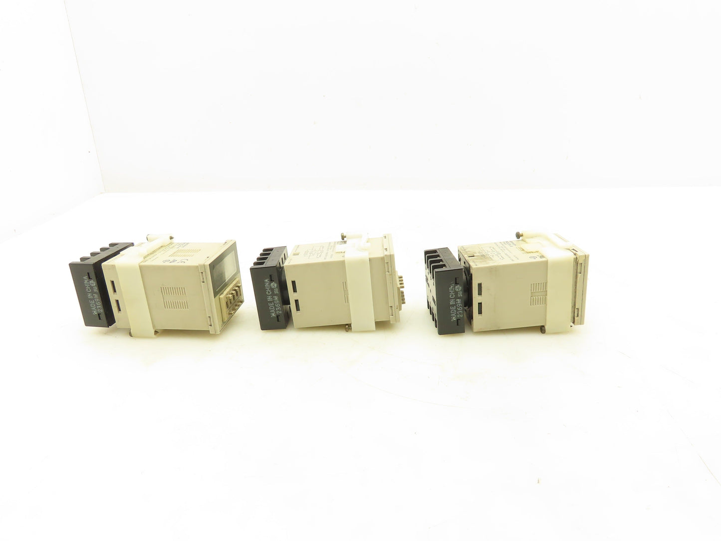 Omron H3CA-8 7-Range Timer Relay Module 120V 8-Pin Socket Lot of 3