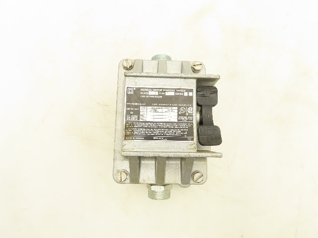 Square D 2510-KR2H Manual Motor Starting Switch 600V 30A 3PH Series B Rainproof
