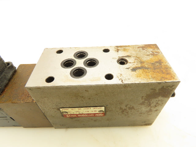Toyooki HFK2H-B-40-S-025B-A1 Hytegra Flow Control Throttle Valve 110V Solenoid