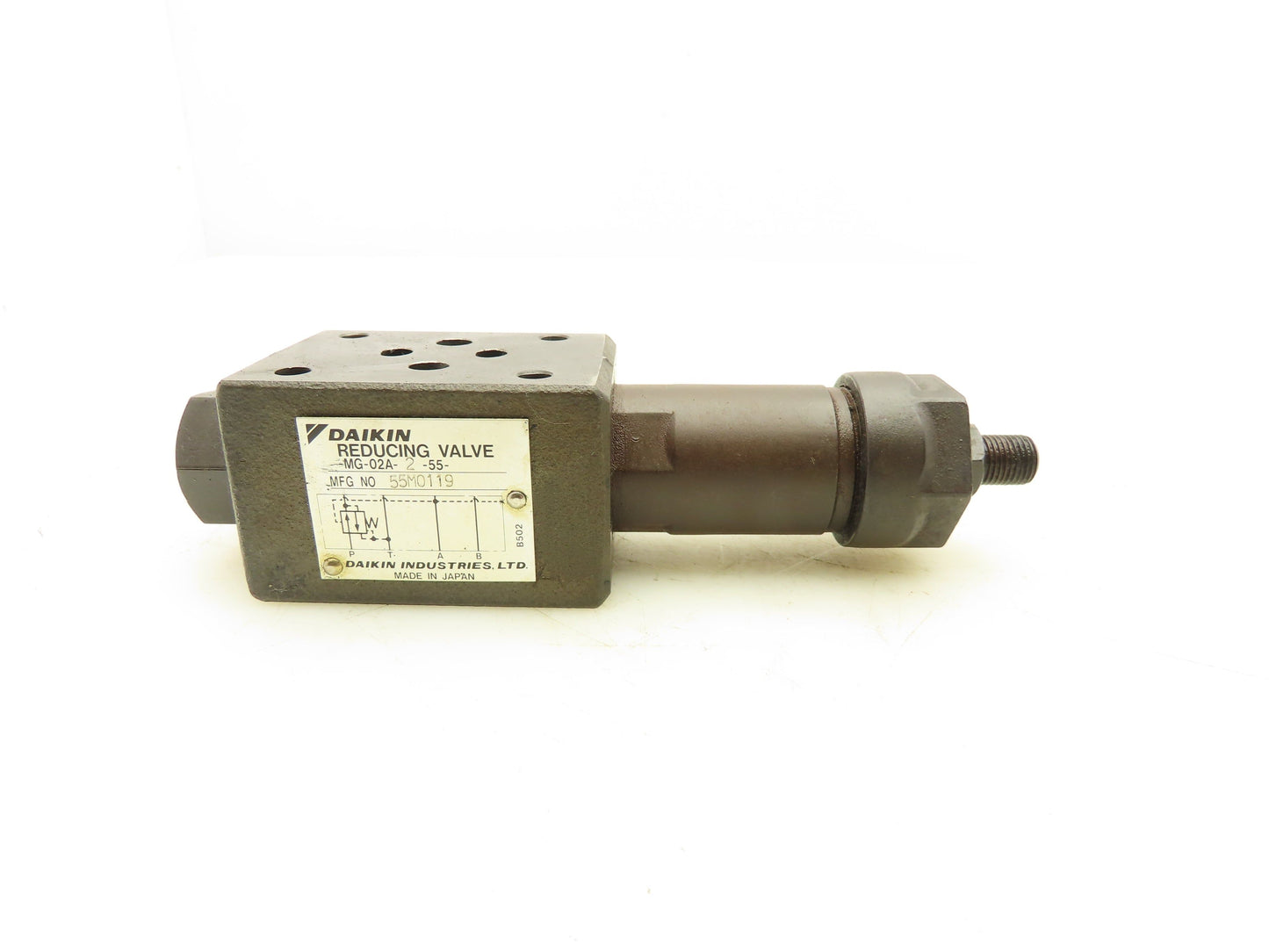 Daikin MG-02A-2-55 Hydraulic Pressure Reducing Stack Valve D03