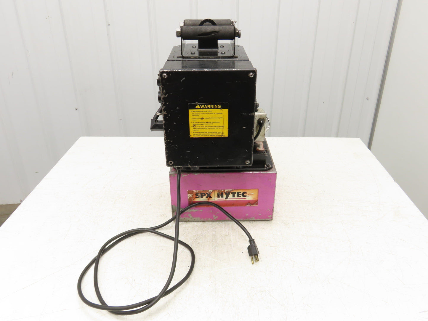 SPX Hytec 100888 Hydraulic Power Workholding Pump Unit 2.5gal 115V