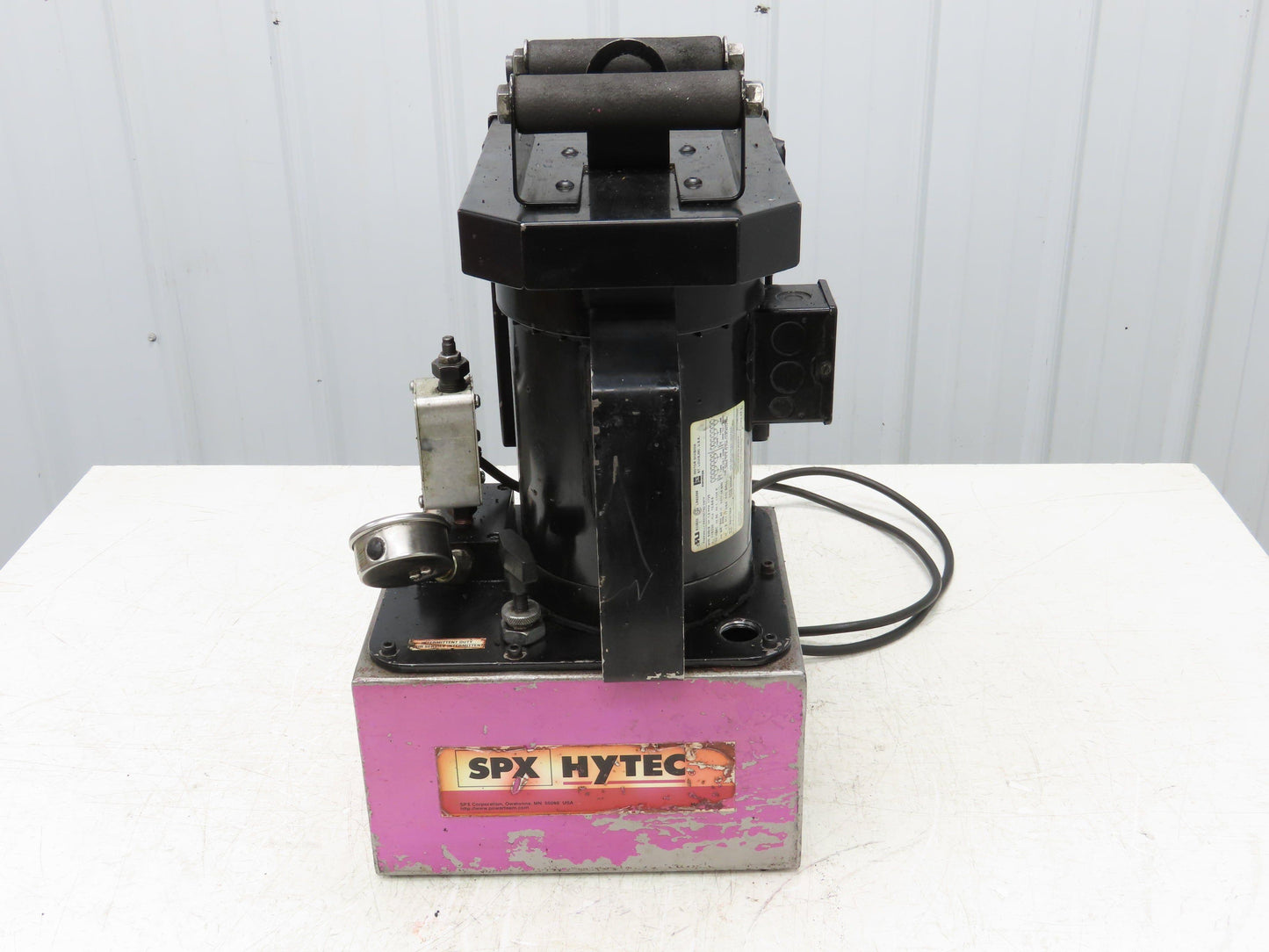 SPX Hytec 100888 Hydraulic Power Workholding Pump Unit 2.5gal 115V