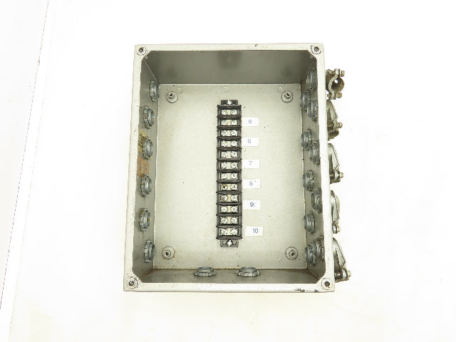Hoffman Electrical Enclosure 10x8x4" Screw Cover Wall Mount