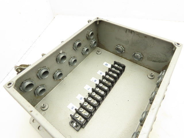 Hoffman Electrical Enclosure 10x8x4" Screw Cover Wall Mount