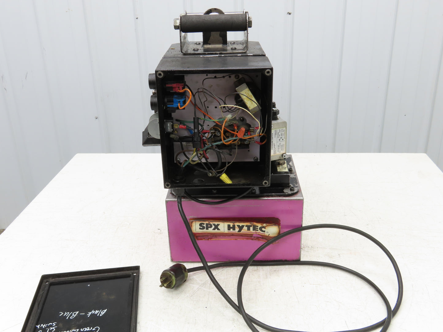 SPX Hytec 100888 Hydraulic Power Workholding Pump Unit 2.5gal 115V