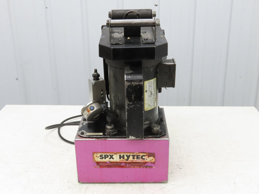 SPX Hytec 100888 Hydraulic Power Workholding Pump Unit 2.5gal 115V
