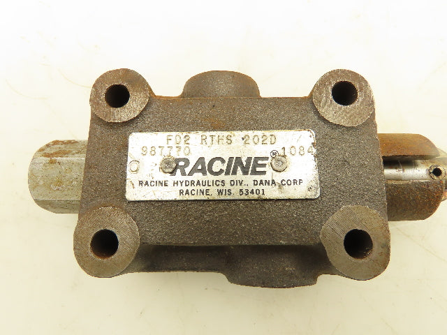 Racine Rexnord FD2 RTHS 202D Hydraulic Valve Limit Switch