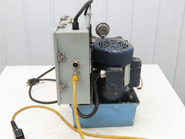 Vektek Vector Flo Hydraulic Manual Workholding Pump Power Pack 2.5gal 5000psi