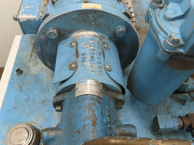 Vickers PVB6RSY21CM11 30gal Hydraulic Power Unit 6.5gpm 2000psi 1800rpm 5Hp 460V