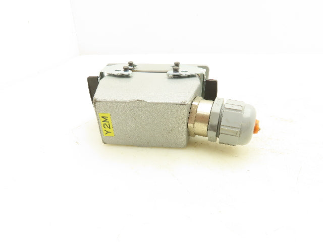 EPIC H-BS 6 SS Connector 6 Pin Plug Male/Female Hood Housing Set 35A 400V