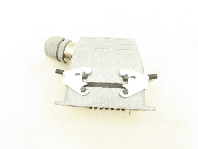 Epic H-BE 16 SS DR Connector 16 Pin Plug Male/Female Hood Housing Set 16A 500V