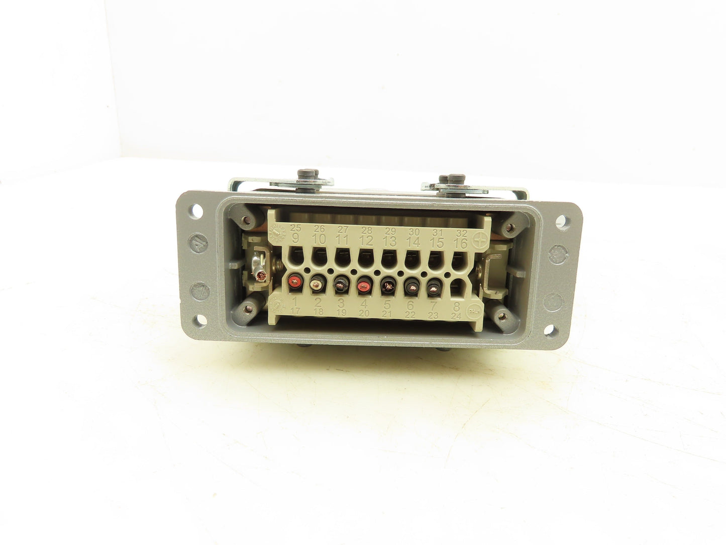 Epic H-BE 16 SS DR Connector 16 Pin Plug Male/Female Hood Housing Set 16A 500V