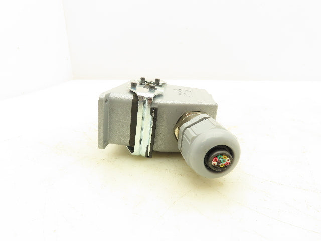 Epic H-BE 16 SS DR Connector 16 Pin Plug Male/Female Hood Housing Set 16A 500V