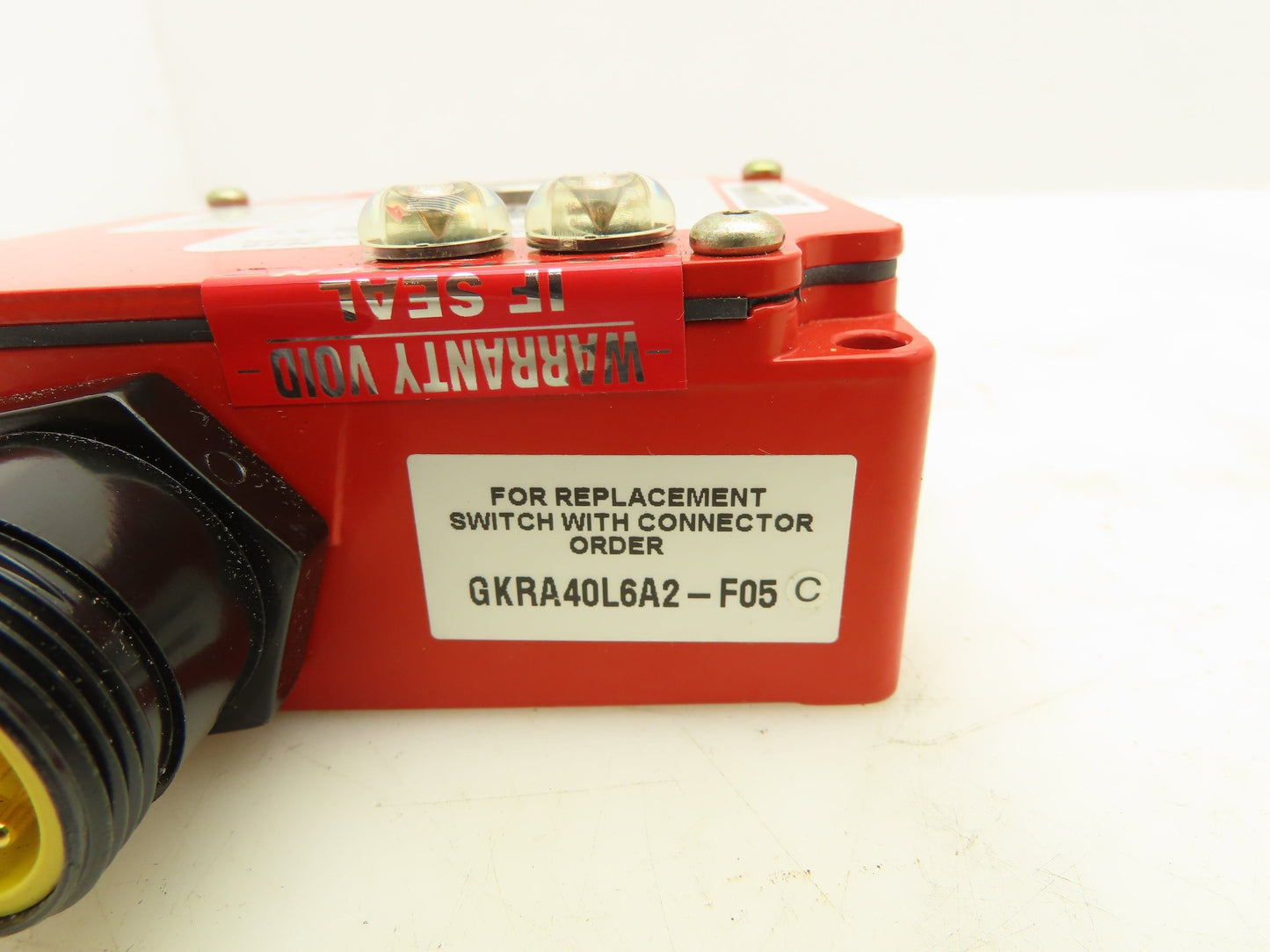 Honeywell GKRA40L6A2F05 Micro Switch 24 VDC Dual Entry Interlock Switch