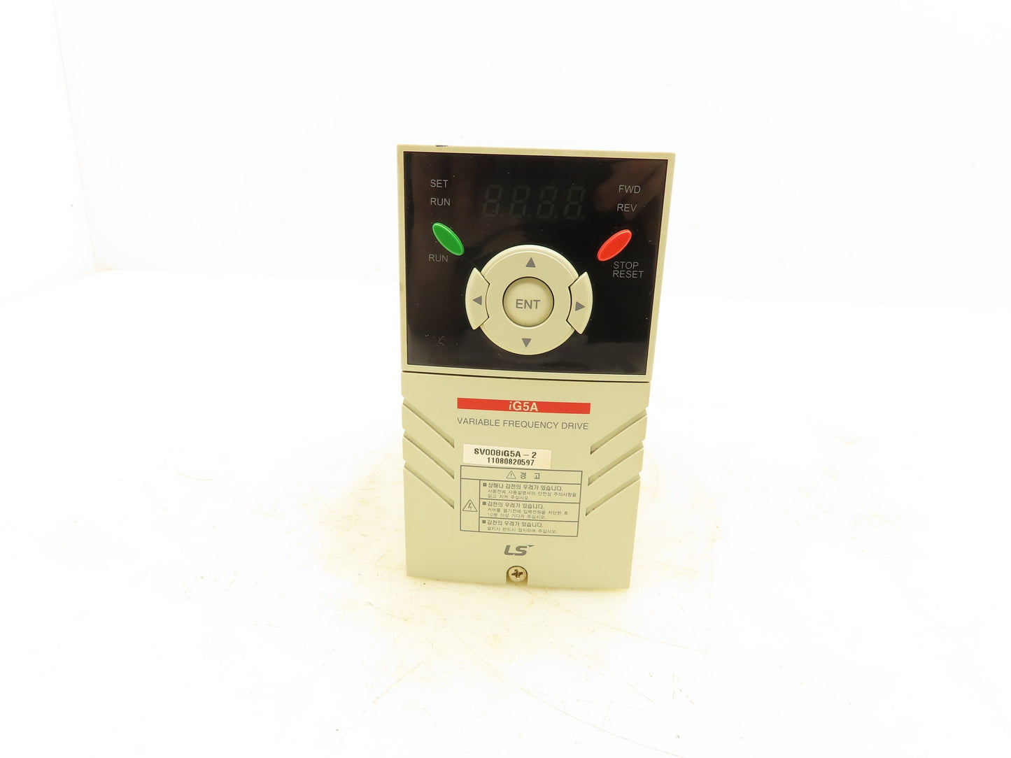 LS Industrial SV008IG5A-2 Variable Frequency Drive 200-230V 6.6A 3PH 1.9KVA