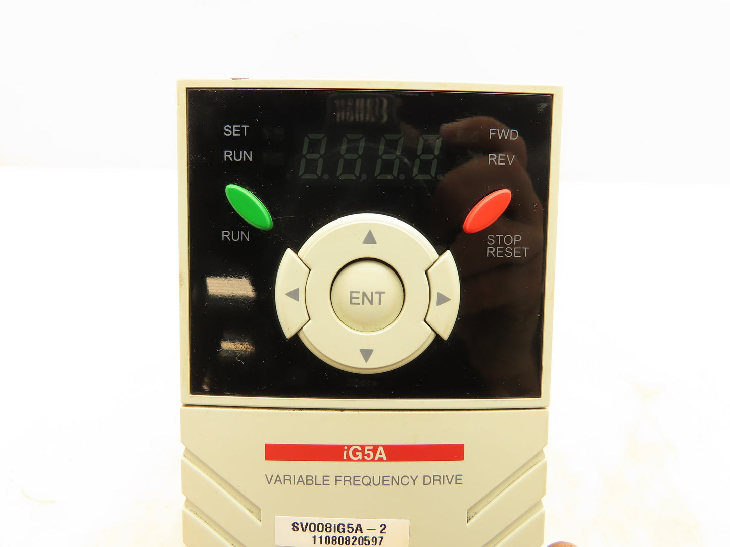 LS Industrial SV008IG5A-2 Variable Frequency Drive 200-230V 6.6A 3PH 1.9KVA
