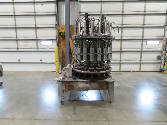 Kartridg Pak 18-Head Rotary Pneumatic Bottle Filling Machine