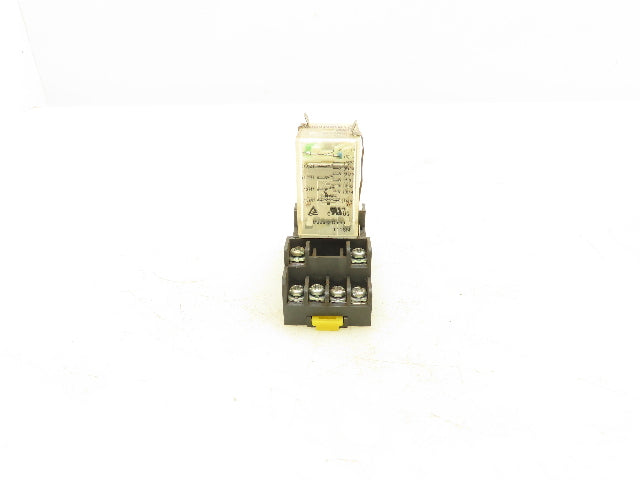 Weidmuller DRM570024LD Relay With Base 5A 24VDC 4 Contacts 14 Pin Lot Of 6