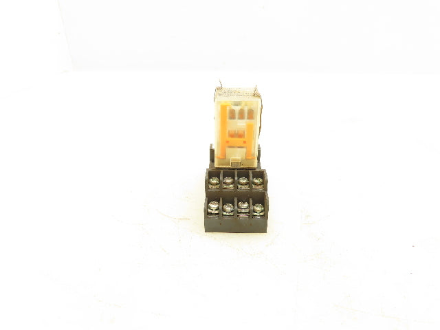 Weidmuller DRM570024LD Relay With Base 5A 24VDC 4 Contacts 14 Pin Lot Of 6