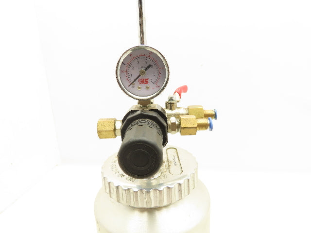 Yearsway Pneumatic High Pressure Feed Canister 100 PSI Guage