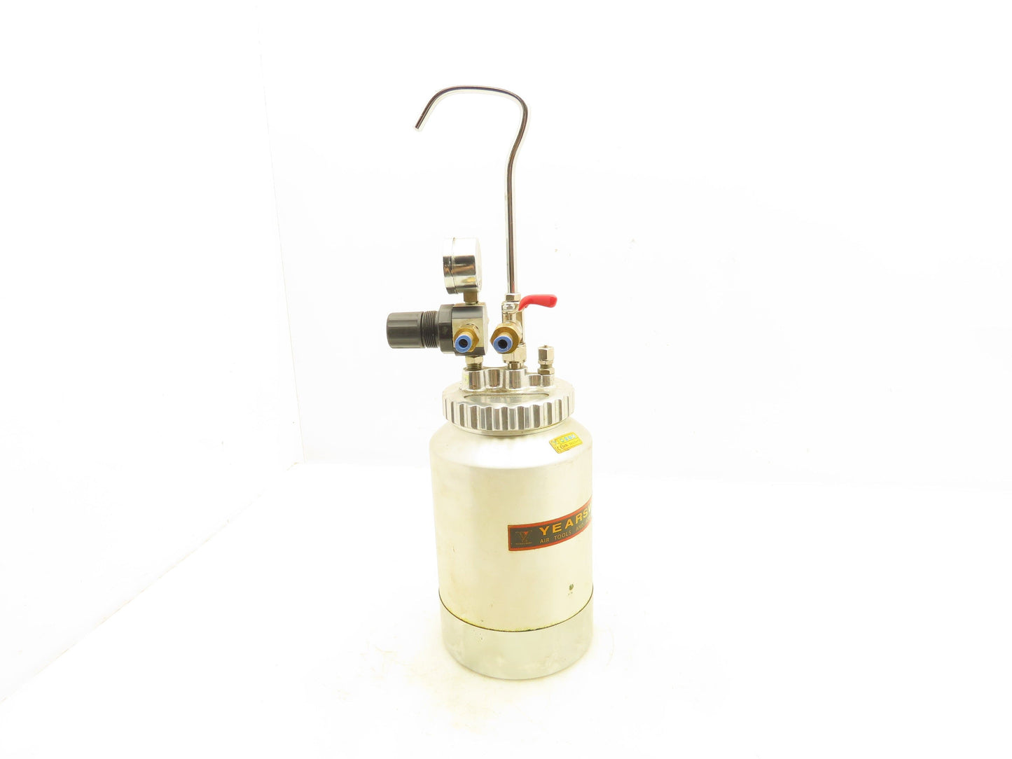 Yearsway Pneumatic High Pressure Feed Canister 100 PSI Guage