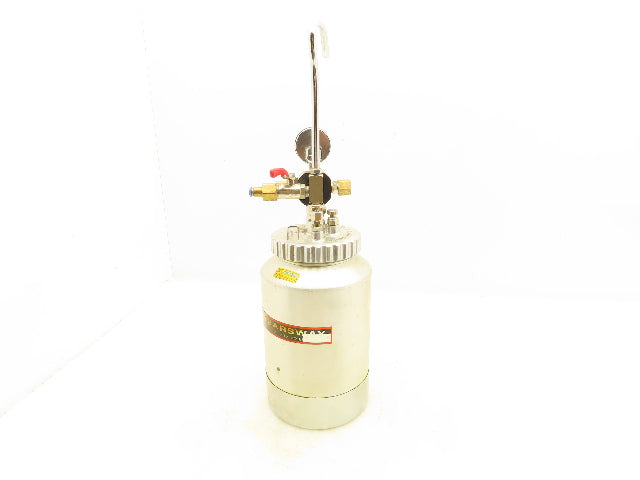 Yearsway Pneumatic High Pressure Feed Canister 100 PSI Guage