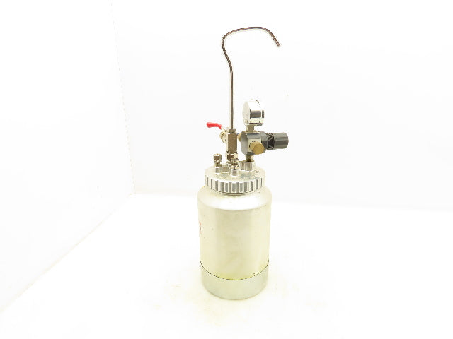 Yearsway Pneumatic High Pressure Feed Canister 100 PSI Guage