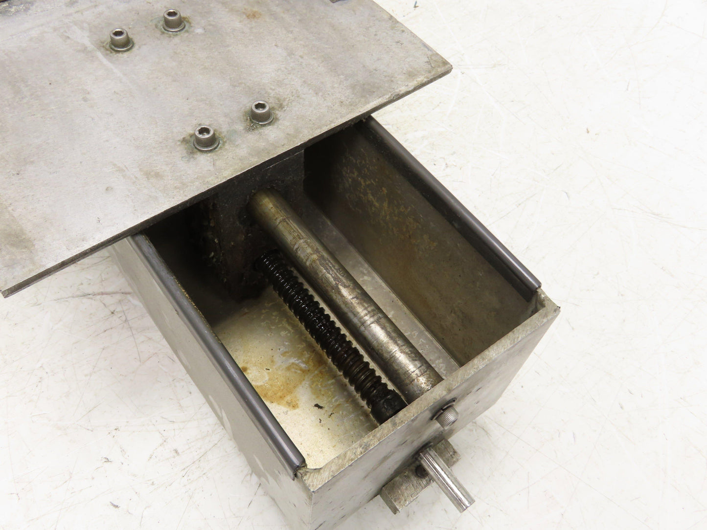 Adjustable Machine Bracket 9" Travel Ballscrew 8x10" Mounting Plate Aluminum