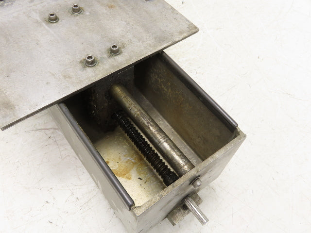 Adjustable Machine Bracket 9" Travel Ballscrew 8x10" Mounting Plate Aluminum