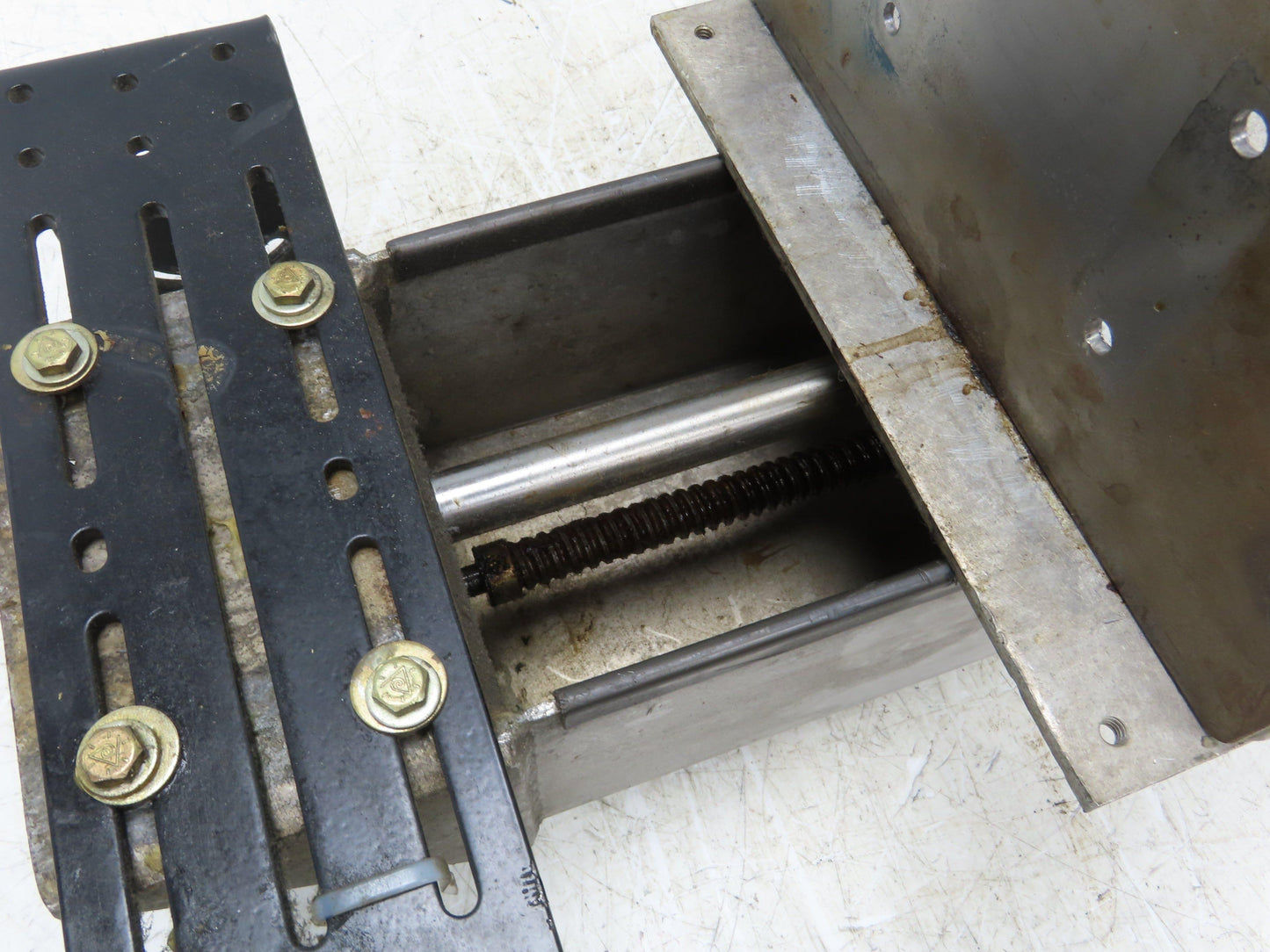 Adjustable Machine Bracket 9" Travel Ballscrew 8x10" Mounting Plate Aluminum