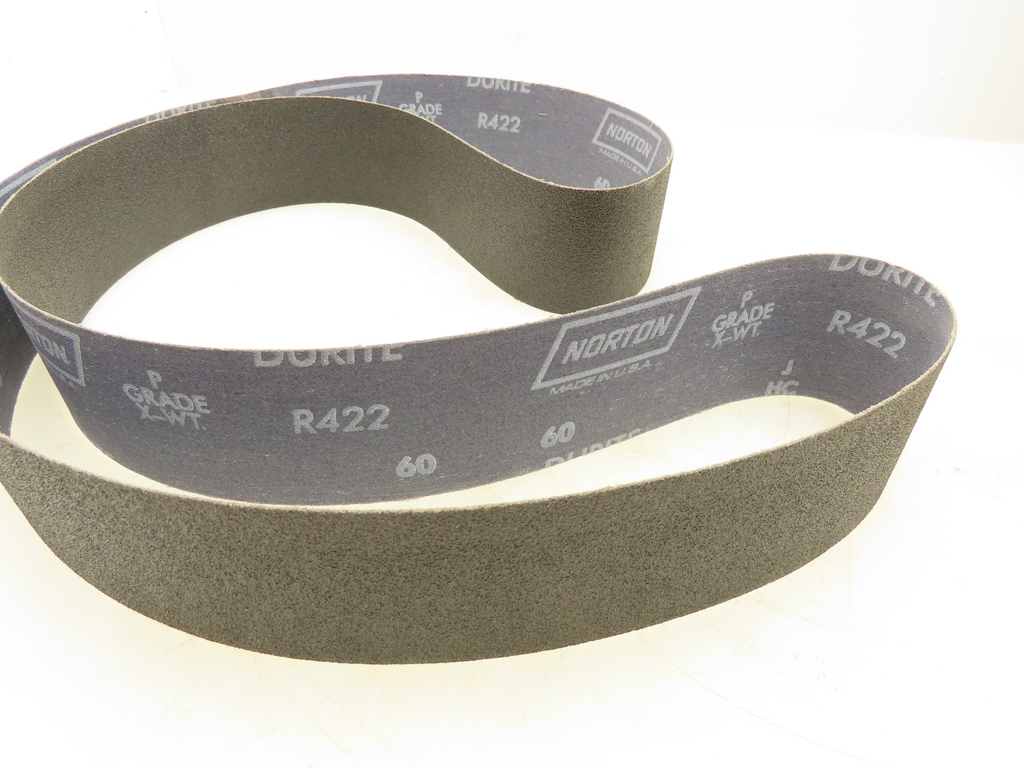 Norton R422 Durite Abrasive Belts 2-1/2"x72" Plyweld 60 Grit Box Of 10
