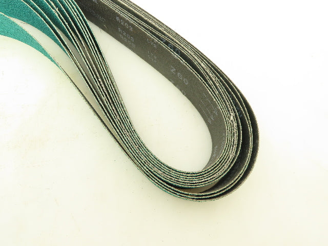 CGW/ Pasco C53430 Sanding Belt 2"x72" Z3 60 Grit Lot OF 10