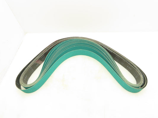 CGW/ Pasco C53430 Sanding Belt 2"x72" Z3 60 Grit Lot OF 10
