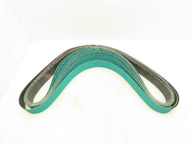 CGW/ Pasco C53430 Sanding Belt 2"x72" Z3 60 Grit Lot OF 10