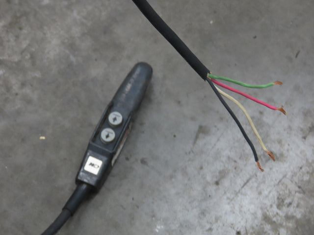 CM Lodestar A Electric Chain Hoist 1/8 Ton 250 LB 32 FPM 9' Lift 7' Control 3PH