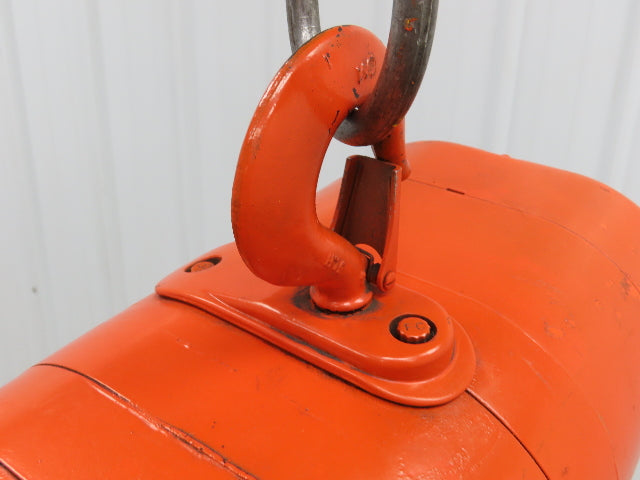 CM Lodestar A Electric Chain Hoist 1/8 Ton 250 LB 32 FPM 9' Lift 7' Control 3PH